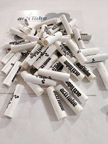 Actitube by Rolling Filters Activated Charcoal Slim Smoking Filter Tips - Pack of 2 (2 x 50 units) 3