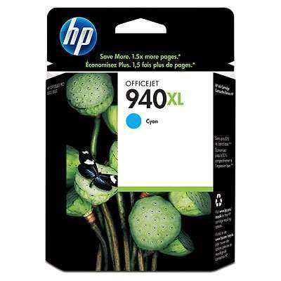 HP 940XL Cyan Ink Cartridge C4907AA