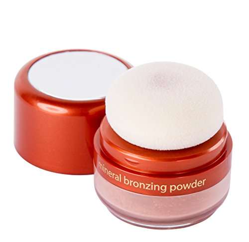 freshMinerals Mineral Bronzing Powder Puff, Bahamas, 6 Gram