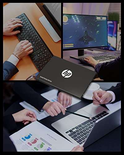 HP S750 SATA III 2.5 Inch PC SSD, 6 Gb/s, 3D NAND Internal Solid State Hard Drive Up to 560 MB/ (S700 1TB) 5