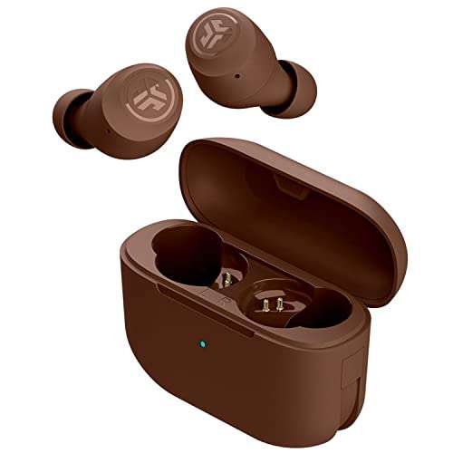 JLab Go Air Tones True Wireless Earbuds Designed with Auto On and Connect, Touch Controls, 32+ Hours Bluetooth Playtime, EQ3 Sound, and Dual Connect, Natural Earthtone Color (4625 W) 1