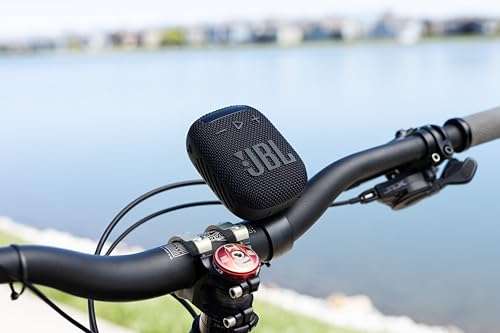 JBL Wind 3 FM Bluetooth Handlebar Speaker (Red) 5