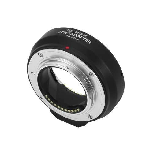 FocusFoto Electronic AF Auto Focus Adapter Ring for Four Thirds 4/3 Lens to Olympus Pen and Panasonic Lumix Micro Four Thirds (MFT, M4/3) Mount Mirrorless Camera Body as DMW-MA1 MMF-1 MMF-2 MMF-3 4