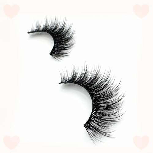 The Book of Lashes: Volume 2 - Sparkle - (Reusable False Eyelashes) - (Cruelty Free) - (3 Pairs) 4