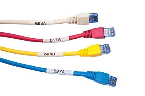 Brady - 143268 M-32-427 Vinyl B-427 Black on White/Clear Label Maker Cartridge, 1-1/2" Width x 1-1/2" Height, For BMP51/BMP53 Printers 6