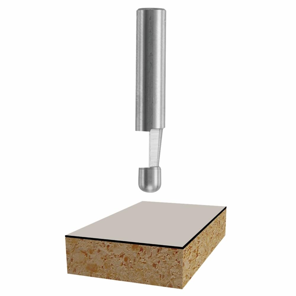 BOSCH 85286B100-100 100 pc. 7° x 1/4 in. Solid Carbide 1-Flute Bevel Trim Bits 1