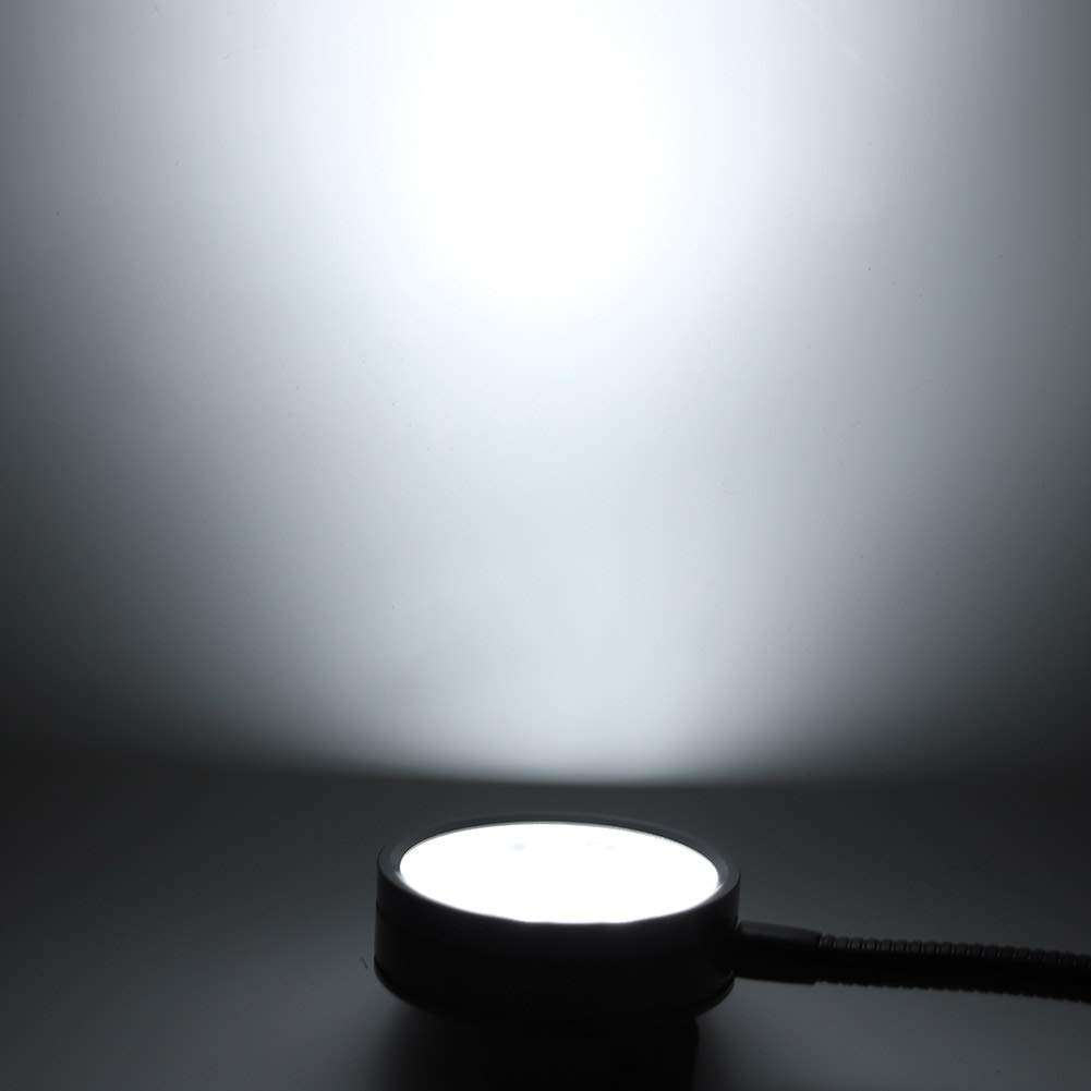 Work Desk Light, Metal Material Gooseneck Lamp, Magnetic Flexible Light Drilling Machine Equipment for Punching Machine Car Repair Workshop 6
