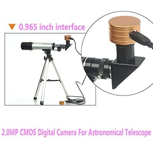 Ubersweet® 2.0MP Microscope Electronic Eyepiece USB2.0 Digital Camera For Astronomical/Microscope 4