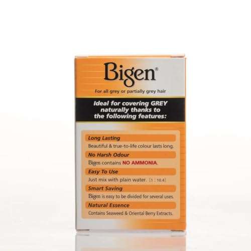 Bigen Permanent Powder Hair Color 59 Oriental Black 1 ea (Pack of 2) 4