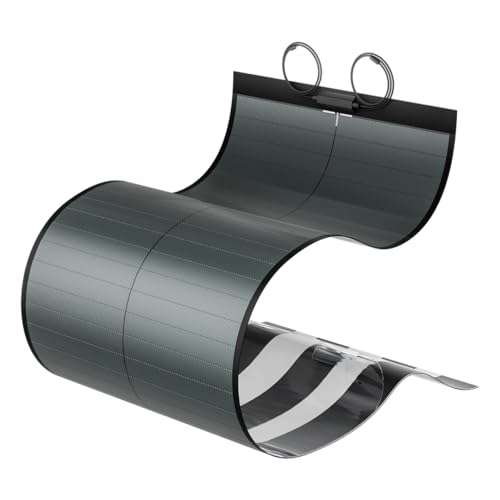 BougeRV Yuma 200W CIGS Thin-Film Flexible Solar Panel, The Most Flexible Solar Panel with Tape for Easy Installation 1