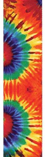 Offray Revolution Tie-Dye Print Craft Ribbon, 1-1/2-Inch Wide by 25-Yard Spool, Primary
