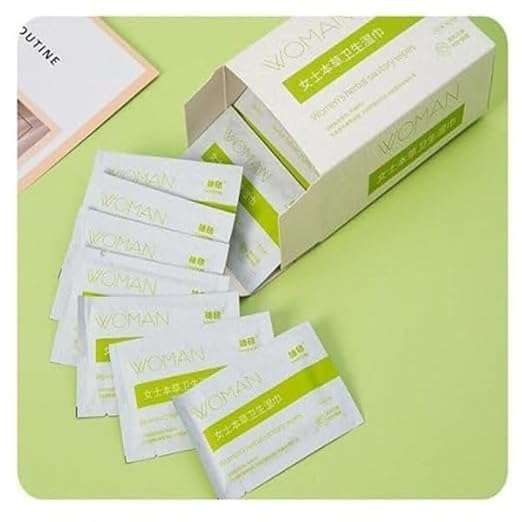 JASYXO Women’s Herbal Wipes – Eco-Friendly Sanitary Wipes for Sensitive Skin – pH Balanced, Individually Wrapped & Travel Friendly (30 Wipes) 6