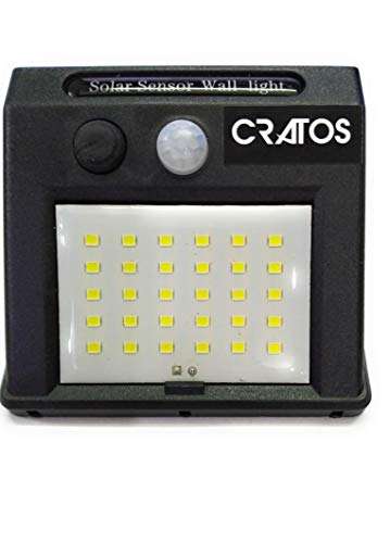 Cratos® bright motion sensor solar light