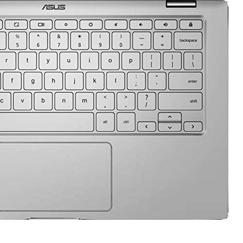 ASUS Chromebook Flip C434 2-In-1 Laptop, 14" Full HD Touchscreen 4-Way NanoEdge, Intel Core M3-8100Y Processor, 4GB RAM, 64GB eMMC Storage, All-Metal Body, Backlit KB, Chrome OS- C434TA-DSM4T, Silver 6