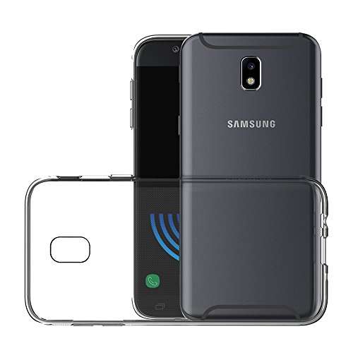 MaiJin Case for Samsung Galaxy J5 2017 (5.2 inch) Soft TPU Rubber Gel Bumper Transparent Back Cover 6