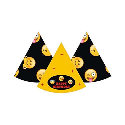 Pretty UR Party Emoji Party decorations Kit - 80 pcs includes Banner, balloons, thank you, centerpiece, danglers, Emoji Party Supplies, Emoji Birthday Decor, Banner for kids, girls, Boys 5