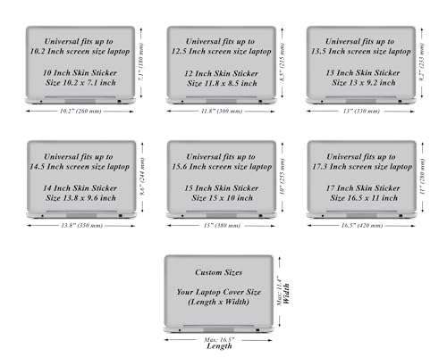 15 15.6 Inch Laptop Skin Sticker Cover Premium Sticker Cover Art Decal Decorative (Included 2 Wrist Pad Skins) - Gray Black Swirls 4