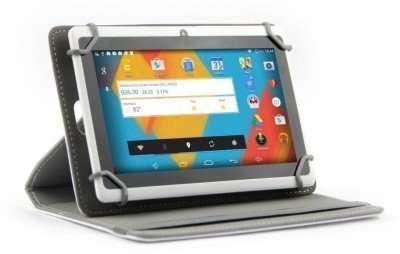 Hello Zone with Free Sim Adapter Kit iBall Slide WQ149i 360� Rotating 10� Inch Flip Case Cover Book Cover -Black 6