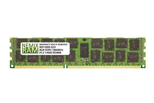 UCS-MR-1X082RZ-A 8GB (1 x 8GB) PC3-14900 RDIMM Memory for UCS C-Series Servers 1