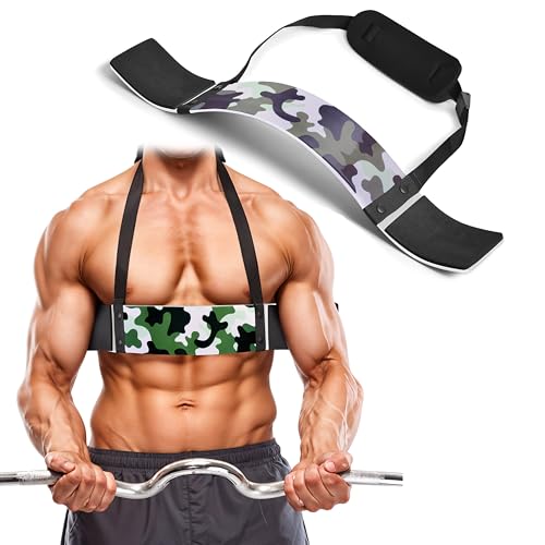 DEFY Bicep Arm Blaster- Arm Blaster for Biceps & Triceps, Workout Bicep Curl Blaster, DEFY Bicep Isolator Arm Blaster- Arm Blaster for Biceps & Triceps Men and Women, Bicep Curl Blaster, (Green Camo)