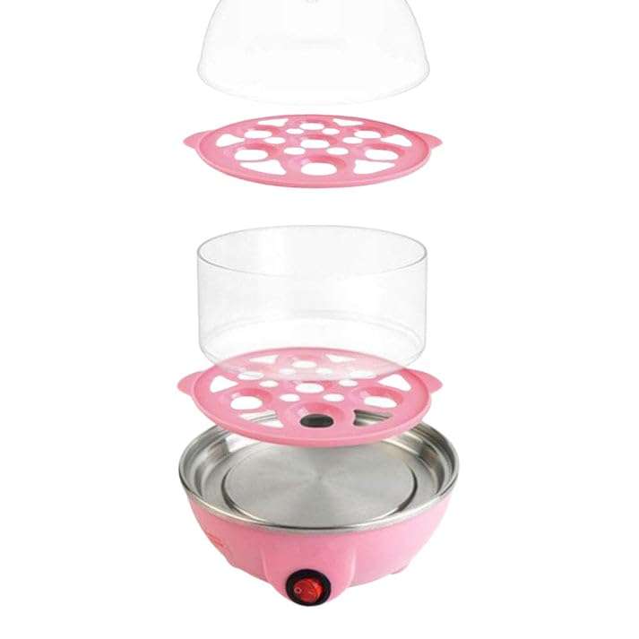 Premlogic Egg Boiler/Poacher/Cooker/Electric Steamer (2 Layer)