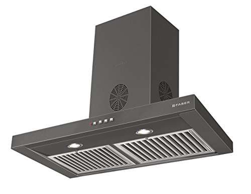 Faber 60cm 3 Way Silent Suction Chimney, 1150 m3/hr (Stilo Slim 3D Plus, 2 T2S2 T2S2 BK LTW 60,Triple Layer Baffle Filters, Black) 1