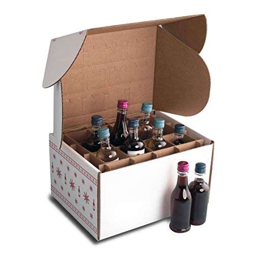 Advent Calendar for Alcohol & Adults | Gift Booze & Wine for Christmas 2025 | Great White Elephant & Holiday Party Hostess Present Idea | Alcohol Not Included (1, Wine) 2
