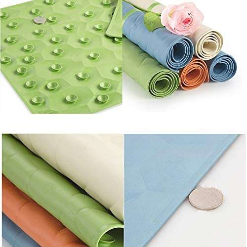 WorldCare® SAFEBET Geometric Bath Folding Bathtub Anti Slip Douche Shower Mats Suction Cup Kitchen Bathroom Accessories Drop Shipping: Beige 4