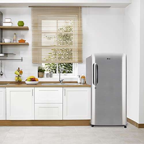 LG 185 L 3 Star Direct-Cool Single Door Refrigerator (GL-B201APZD, Shiny Steel, Fast Ice Making, Gross Volume- 190 L) 5