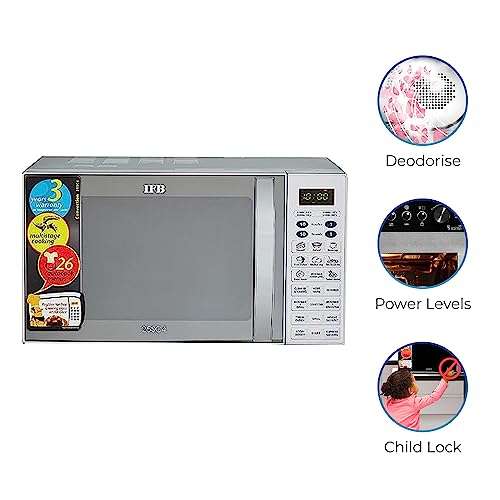 IFB 25 L Convection Microwave Oven (25SC4, Metallic Silver, With Starter Kit) 5