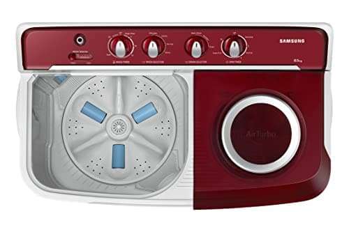 Samsung 8.5 KG 5 Star Semi-Automatic Top Load Washing Machine Appliance (WT85B4200RR/TL,LIGHT GRAY) 5