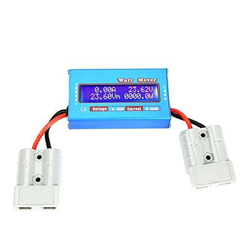 0-100A 0-60V High Precision DC Power Analyzer Watt Volt Meter Tool 4