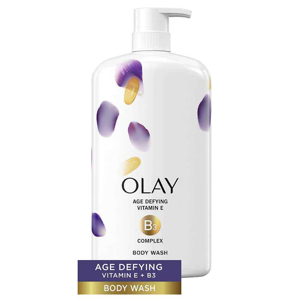Olay Age Defying with Vitamin E Body Wash, 30 Ounce 1