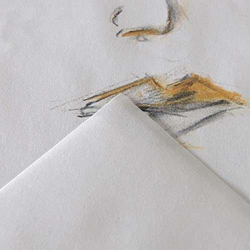 Canson ONE Art Book Paper Pad, Smudge Resistant Sketch Book Paper Pad, Hardbound, 67 Pound, 8.5 x 11 Inch, 98 Sheets 4