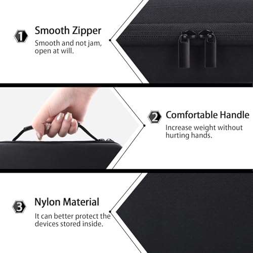 co2CREA Hard Case Replacement for DYMO LabelManager 160 / DYMO LabelManager 280 Rechargeable Portable Label Maker 5