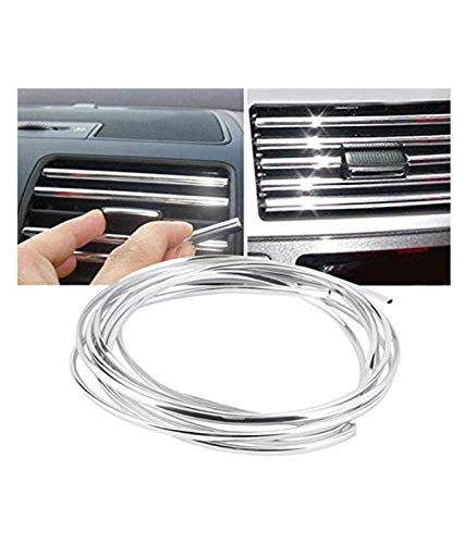 Guance AC Car Vent Chrome Car beeding for Honda WR-V 2020(5 Meter)