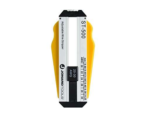 Jonard Tools ST-500 Adjustable Precision Wire Stripper, 20-30 AWG 1