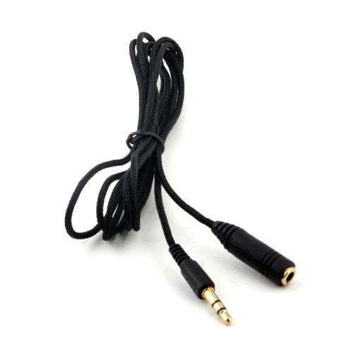 1.5m 5ft Stereo Headphone Extension Cord 3.5mm Male to 3.5mm Female Cable 1