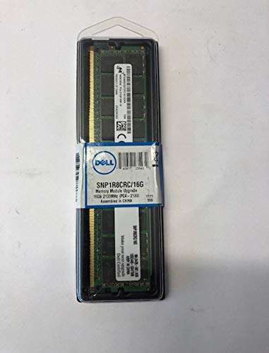 Dell Memory Module 16GB DDR4 SDRAM 2133MHz 288 Pin ECC, SNP1R8CRC_16G (SDRAM 2133MHz 288 Pin ECC)