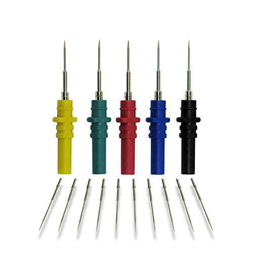 30 IN 1 Automotive Multimeter Test Lead Kit 4mm Stackable Banana Plug Alligator Clip U-type test fork clip Test Probe Set 3