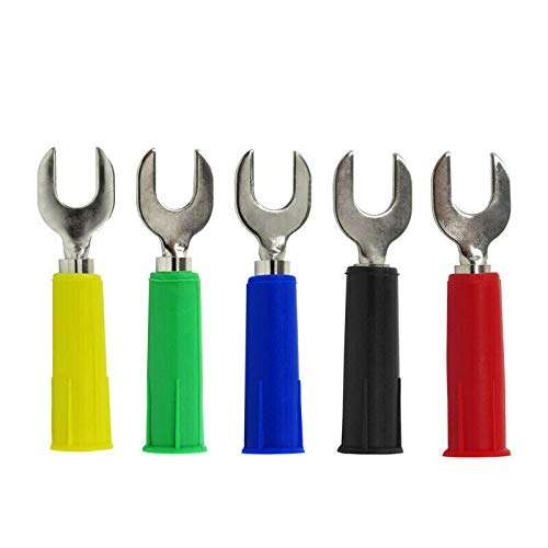 30 IN 1 Automotive Multimeter Test Lead Kit 4mm Stackable Banana Plug Alligator Clip U-type test fork clip Test Probe Set 5