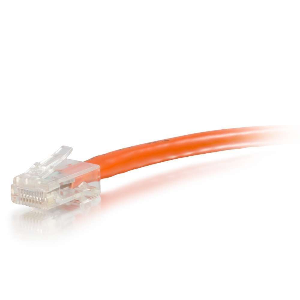 C2G 04197 Cat6 Cable - Non-Booted Unshielded Ethernet Network Patch Cable, Orange (8 Feet, 2.43 Meters) 1