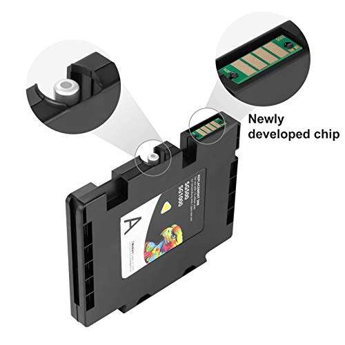 Xcinkjet Sublimation Ink Cartridge Compatible for Sawgrass Virtuoso SG500 SG1000 Printer NOt for 3.3 SPV Version(2 Black, 2 Cyan, 2 Magenta, 2 Yellow , 8-Pack) 4