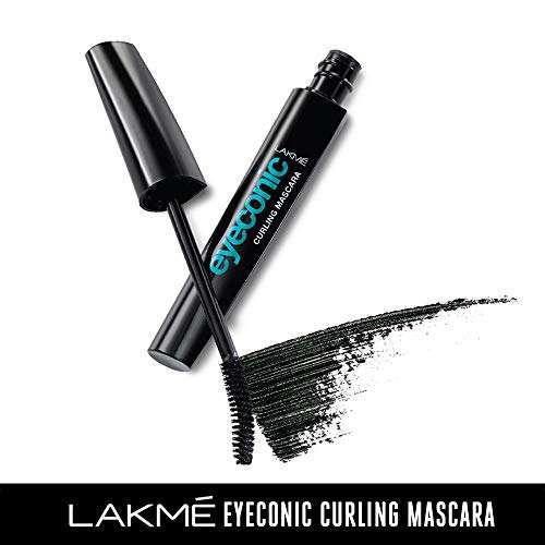 Lakme Absolute Blur Perfect Makeup Primer, Peach, 10 g & Lakme Eyeconic Lash Curling Mascara For Eyelash Volume, Smudge Proof, Water Proof, Black, 9 ml 6