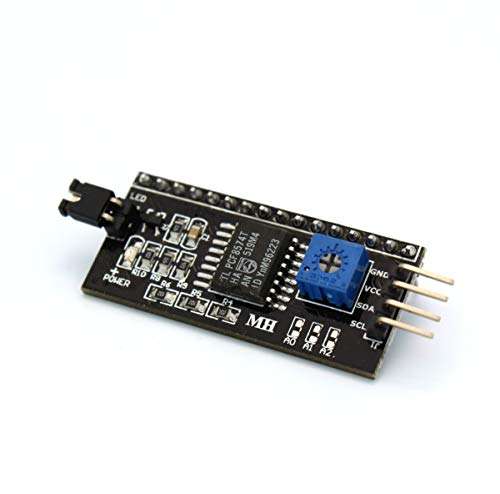 Invento IIC I2C TWI SPI Serial Interface Board Module Port for 1602 LCD 1