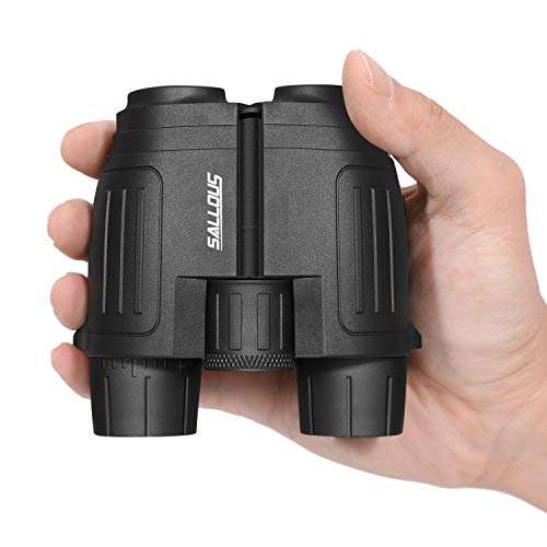 10X25 Compact Binoculars, Small Lightweight Binocular for Adults & Kids, Binoculars for Bird Watching Traveling Hiking Wildlife Outdoor, Easy Focus Folding Binoculars for Opera Concert Theater 1