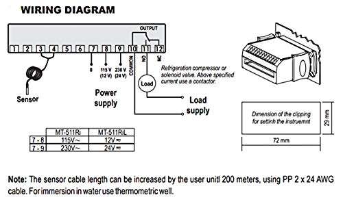 Digital Thermostat MT-511Ri - FULL GAUGE 5
