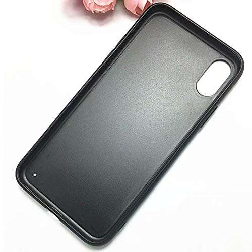 iPhone X/Xs Case, Lightning Lion Head Print Soft Silicone & Hard Back Cover, [Shock Absorbent] Shell Protective Case for iPhone X/Xs 4