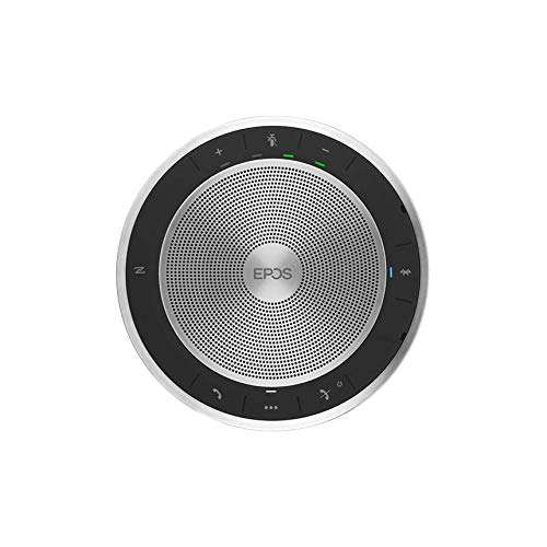 GTW Bundle with EPOS SP30 Bluetooth Speakerphone and Global Teck Gold Support Plan - for Streaming Voice and Video, UC, Distance Learning, Remote Work, School,Conferencing Apps - Zoom, Webex, Meet, 1