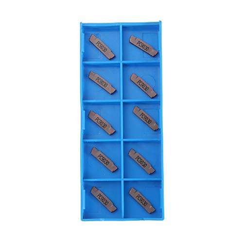 LOadSEcr's Home Improvement Tools, 10Pcs MGMN200 LDA Grooving Parting Carbide Inserts Cutting for CNC Lathe Multi Hand Tools 5